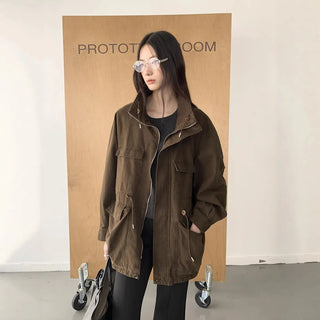 multi-pocket work jacket