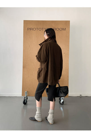 multi-pocket work jacket