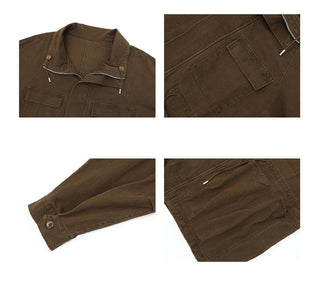 multi-pocket work jacket