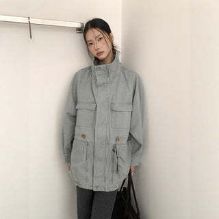 multi-pocket work jacket