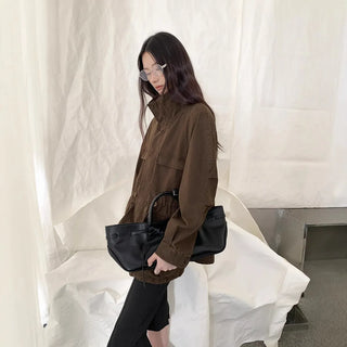 multi-pocket work jacket