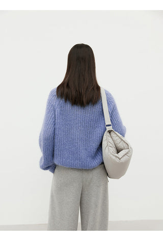 mohair pullover sweater