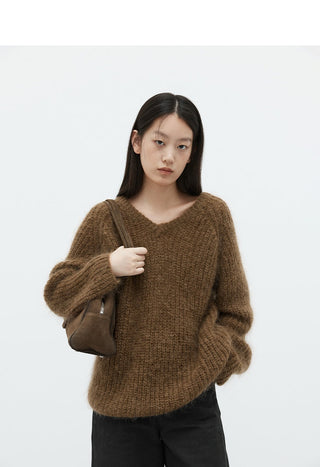 mohair pullover sweater