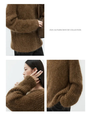 mohair pullover sweater