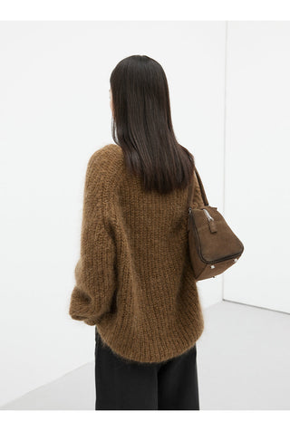 mohair pullover sweater