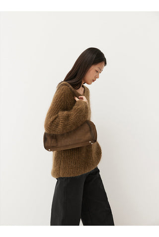 mohair pullover sweater