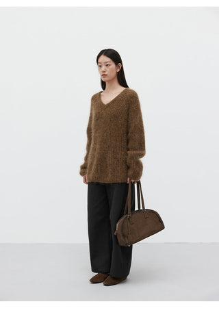 mohair pullover sweater