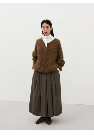 mohair pullover sweater