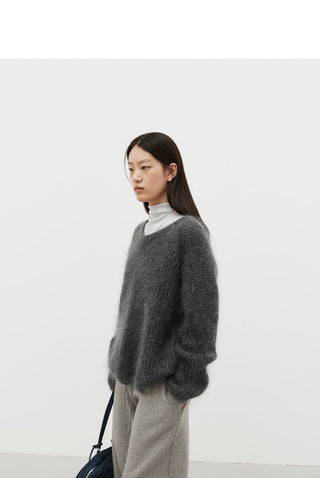 mohair pullover sweater