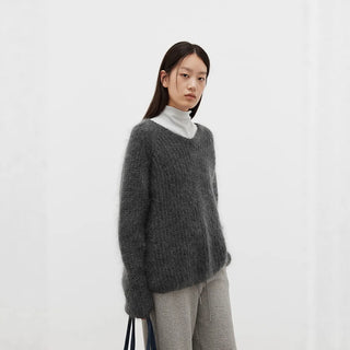 mohair pullover sweater