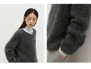 mohair pullover sweater