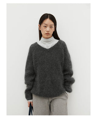 mohair pullover sweater