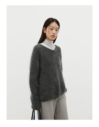 mohair pullover sweater