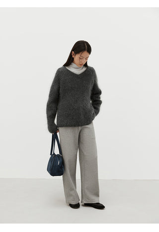 mohair pullover sweater