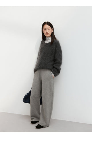 mohair pullover sweater