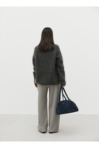mohair pullover sweater