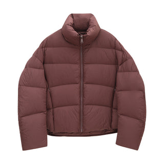 hooded down jacket