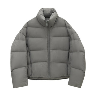 hooded down jacket