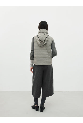 padded jacket vest