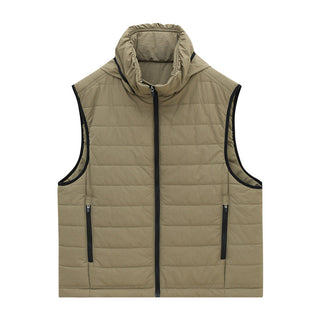 padded jacket vest