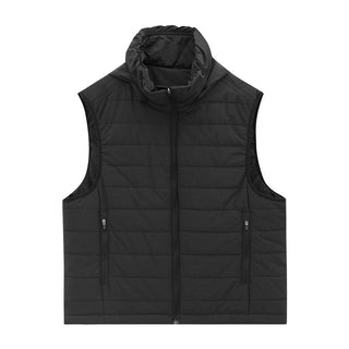padded jacket vest