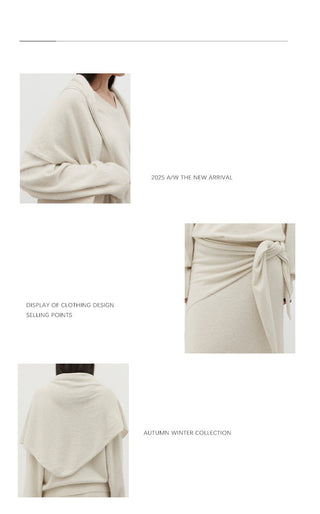 raccoon velvet shawl