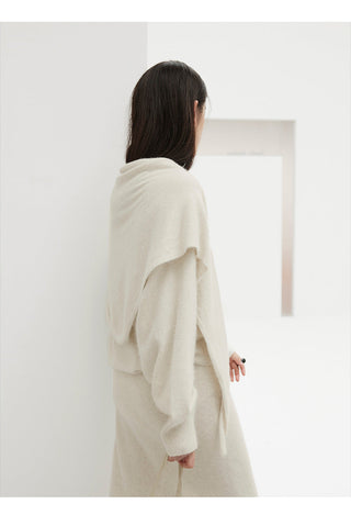 raccoon velvet shawl