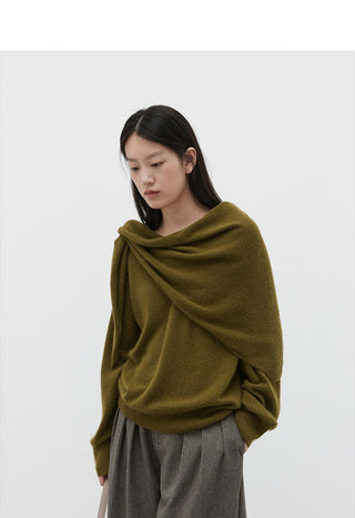 raccoon velvet shawl