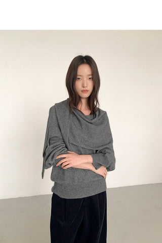 raccoon velvet shawl