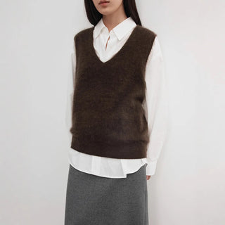 wool vest sweater