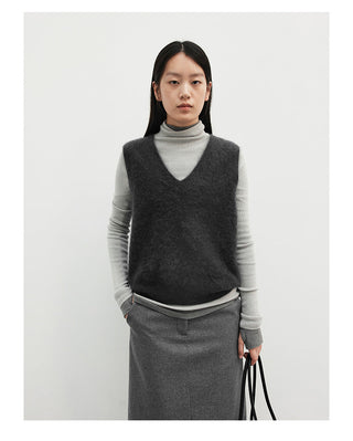 wool vest sweater