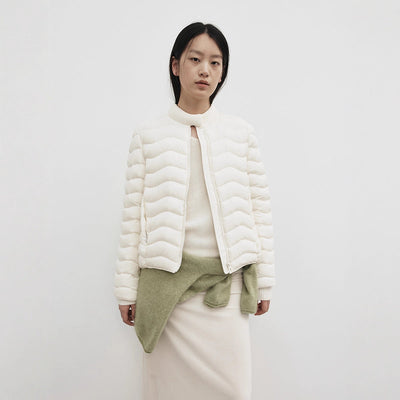 quilted down jacket