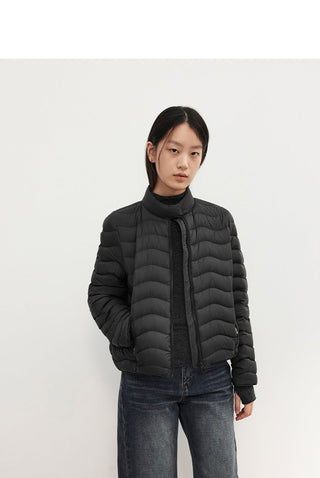 quilted down jacket