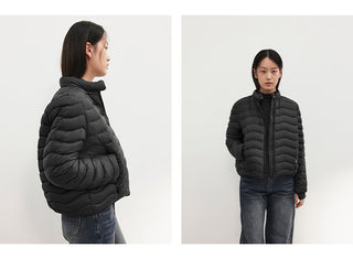 quilted down jacket