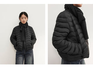 quilted down jacket
