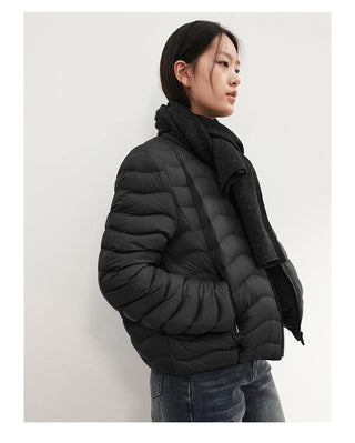 quilted down jacket