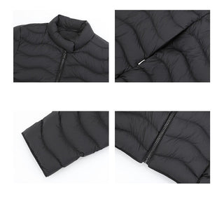 quilted down jacket
