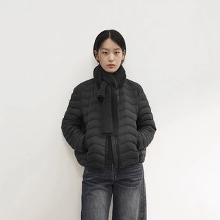quilted down jacket
