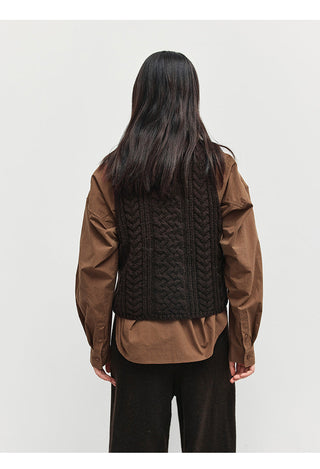 wool vest sweater