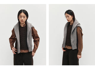wool vest sweater