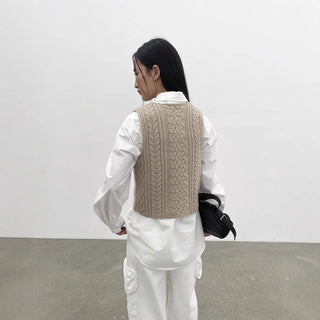 wool vest sweater