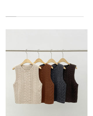 wool vest sweater