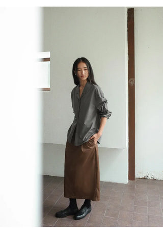 v-neck profile shirt