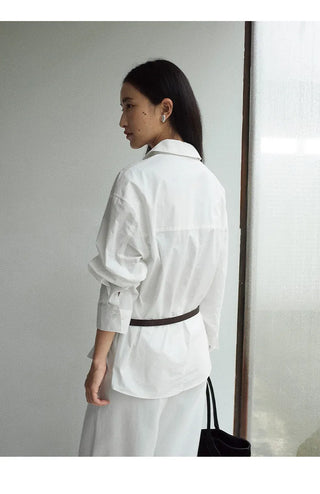 v-neck profile shirt