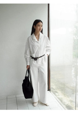 v-neck profile shirt