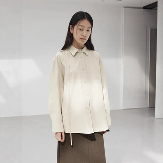 ribbon profile shirt