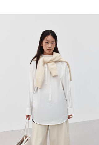 ribbon profile shirt