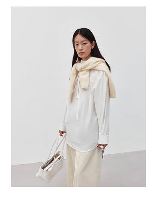 ribbon profile shirt