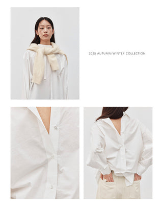 ribbon profile shirt