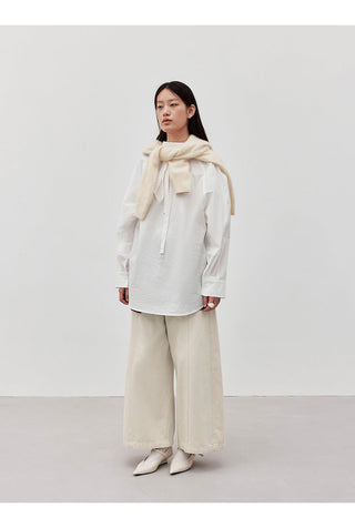 ribbon profile shirt